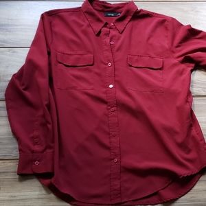 Apt 9 Red Blouse